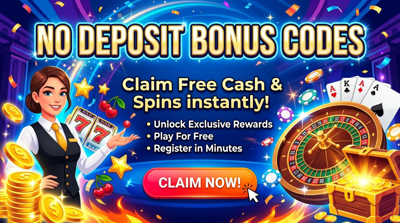 Just Spin no deposit bonus