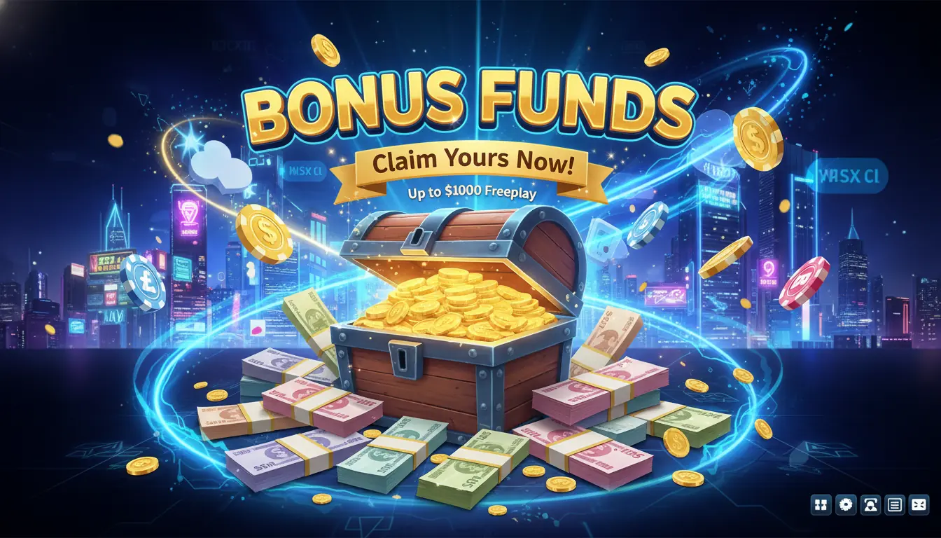 Just Spin bonus balance