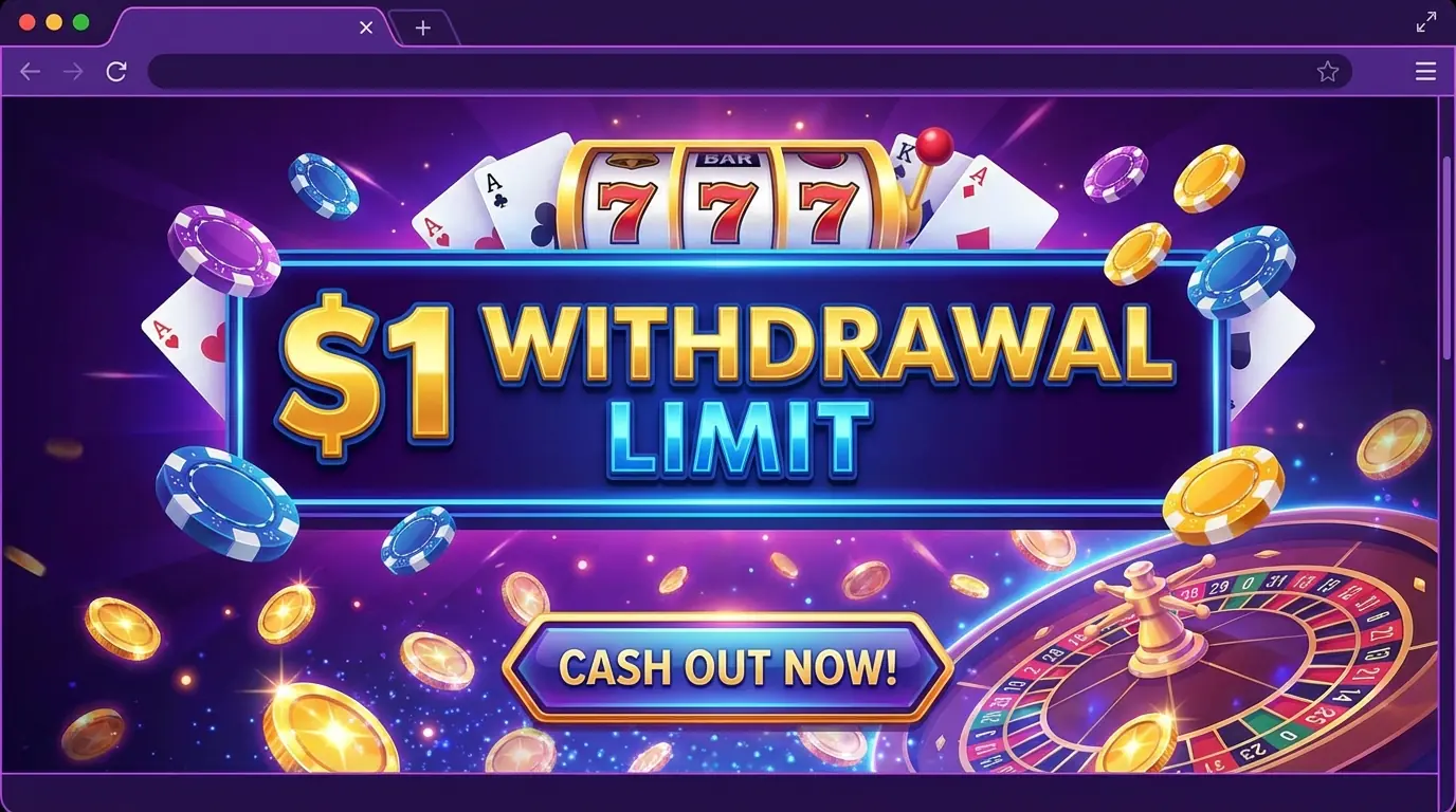 Just Spin withdrawal limit
