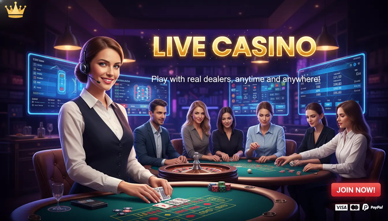 Just Spin live dealer casino